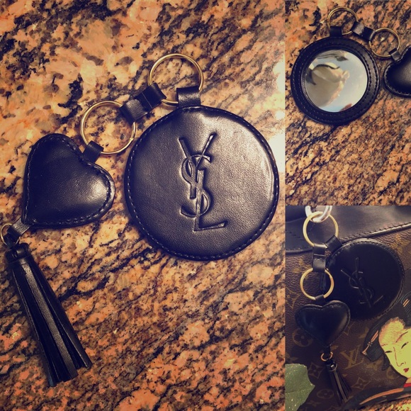 ysl bag charm